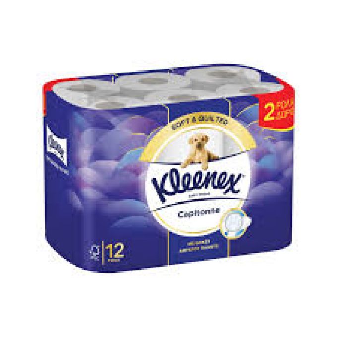 ΧΑΡΤΙ ΥΓΕΙΑΣ KLEENEX CAPITONNE 10ΤΜΧ +2 ΔΩΡΟ