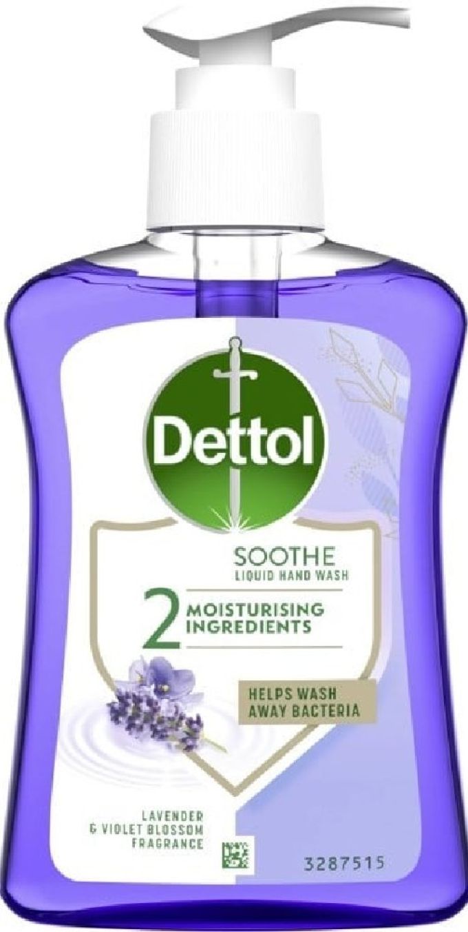ΥΓΡΟ DETTOL ΚΡΕΜΟΣΑΠΟΥΝΟ 250ML ΑΝΤΛΙΑ SOOTHE ΛΕΒΑΝΤΑ & ΒΙΟΛΕΤΑ