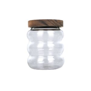 ΔΟΧΕΙΟ ΑΠΟΘΗΚΕΥΣΗΣ ALLURE ΓΥΑΛΙΝΟ 500ML 9.5X9.5X12CM