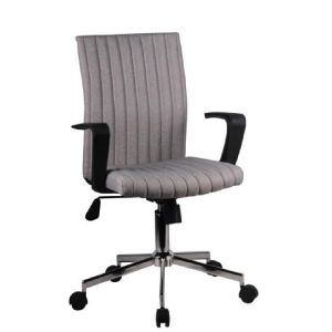 ΚΑΡΕΚΛΑ ΓΡΑΦΕΙΟΥ FL6910 ΓΚΡΙ 57X58X90-99ΕΚ