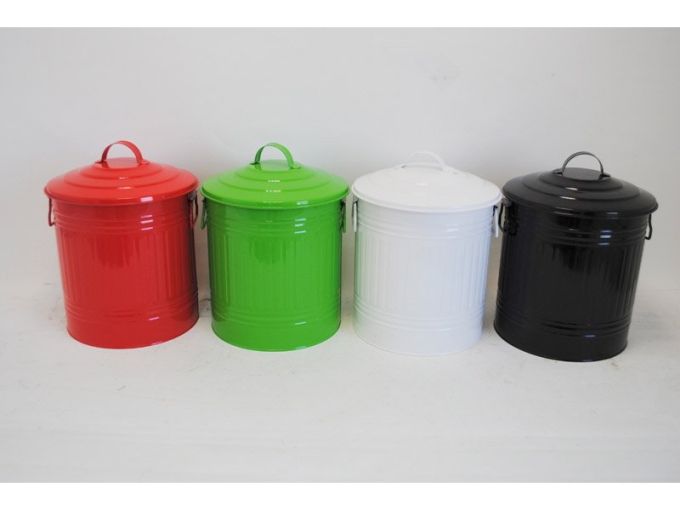 ΚΑΔΟΣ ΜΕΤΑΛΛΙΚΟΣ ΜΕ ΚΑΠΑΚΙ 35IT ΔΙΑΦΟΡΑ ΧΡΩΜΑΤΑ