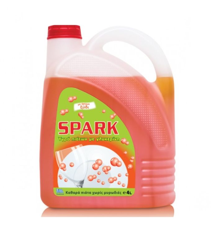 ΥΓΡΟ ΠΙΑΤΩΝ ΞΥΔΙ SPARK 4LT.