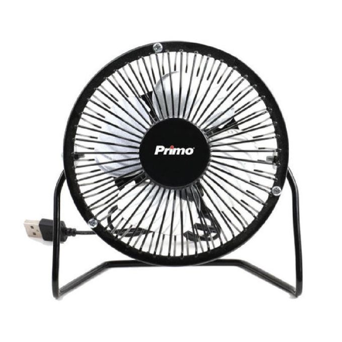 ΑΝΕΜ MINI 6` PRMF-80427 PRIMO ΜΑΥΡΟΣ ΜΕ USB