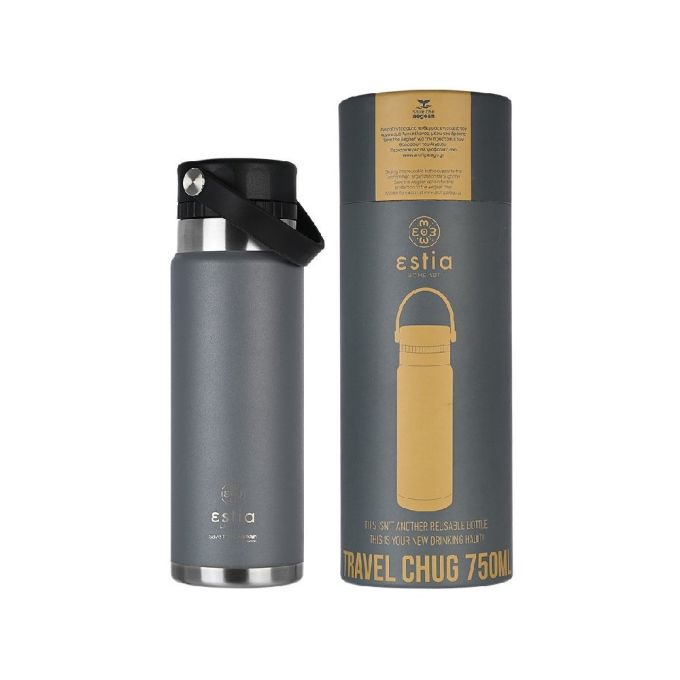 ΘΕΡΜΟΣ TRAVEL CHUG STA 750ML FJORD GREY