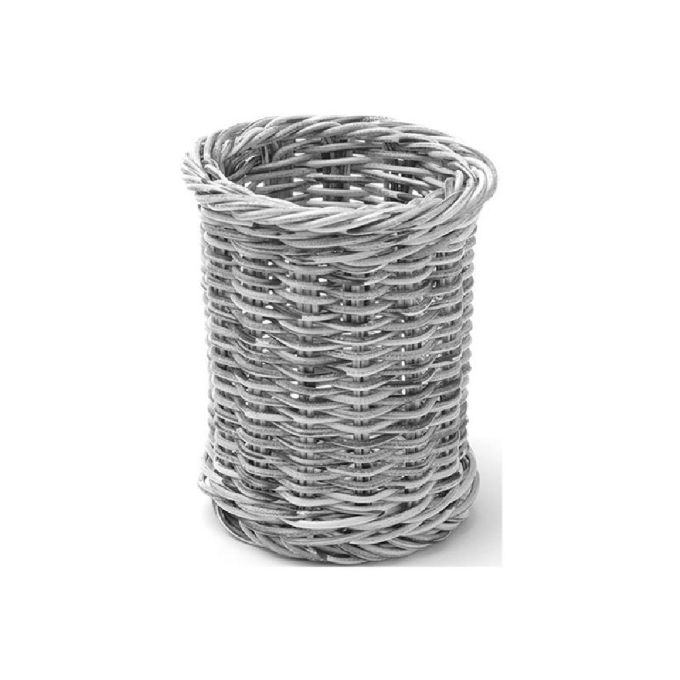 ΚΑΛΑΘΙ ΓΙΑ ΜΑΧ-ΝΑ PP ΡΑΤΤΑΝ ΓΚΡΙ Ø100X(H)120 426197