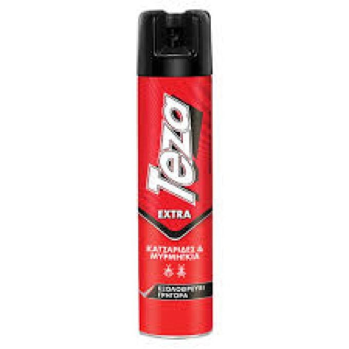 TEZA SPRAY EXTRA ΚΟΚΚΙΝΟ 400ML