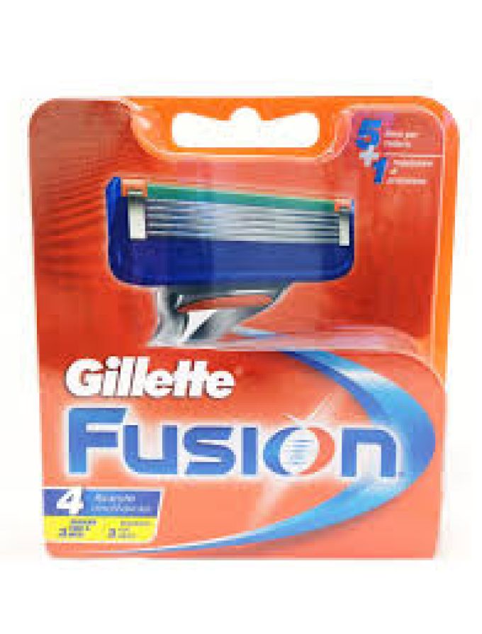 GILLETTE FUSION ΑΝΤΑΛΛΑΚΤΙΚΟ 4 ΤΕΜΑΧΙΩΝ